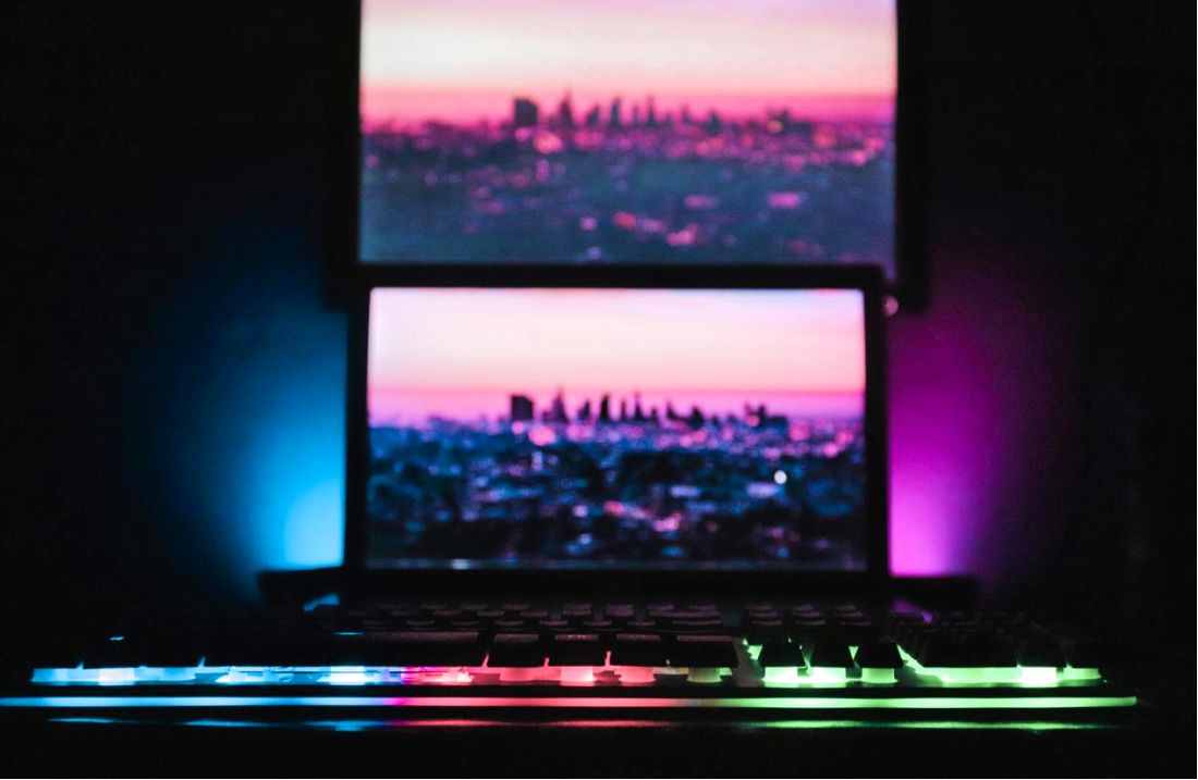 Team working on a build